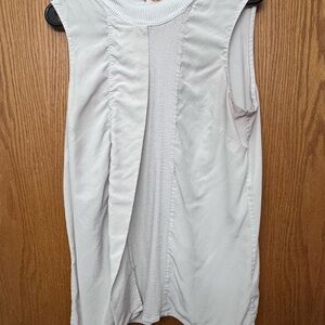 Etcetera Cream Textured Top